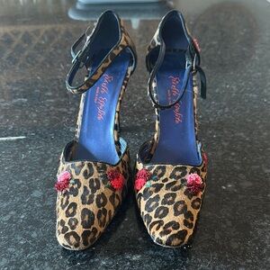 Ernesto Esposito Leopard Print Women's Shoes